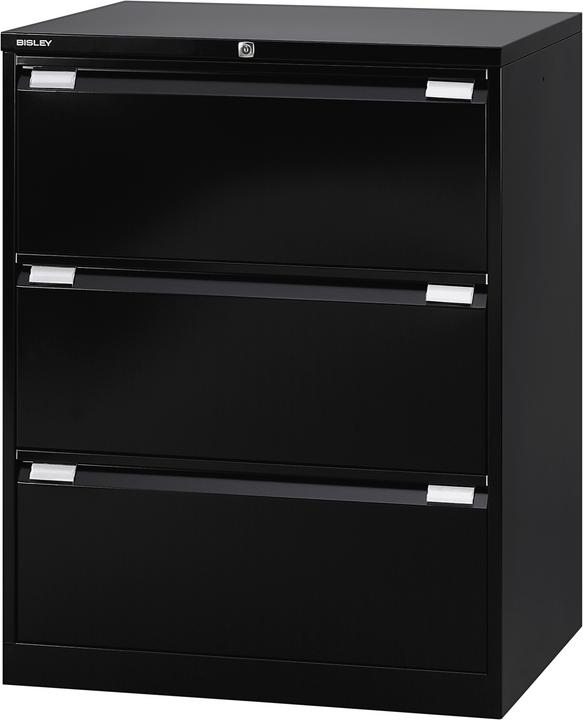 Image du produit Bisley Classeur à dossiers suspendus double voie avec 3 tiroirs (62 x 80 x 101,5 cm)