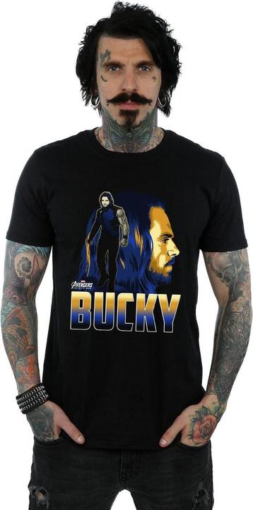 Immagine prodotto Universal Textiles Maglietta in cotone Bucky Barnes Uomo (L)