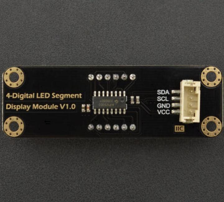 Produktbild DFRobot Gravity rotes 4-Digit 7-Segment LED-Display