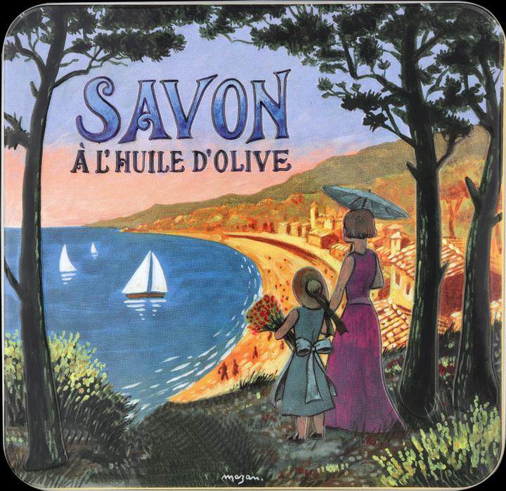 Actual product image Benois Discop La Savonnerie De Nyons Soap Bar Set 4 Pcs - Cote D'Azur (Hard soap)
