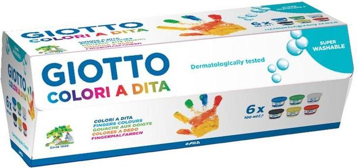 Produktbild Giotto Fingermalfarben (Mehrfarbig, 100 ml)