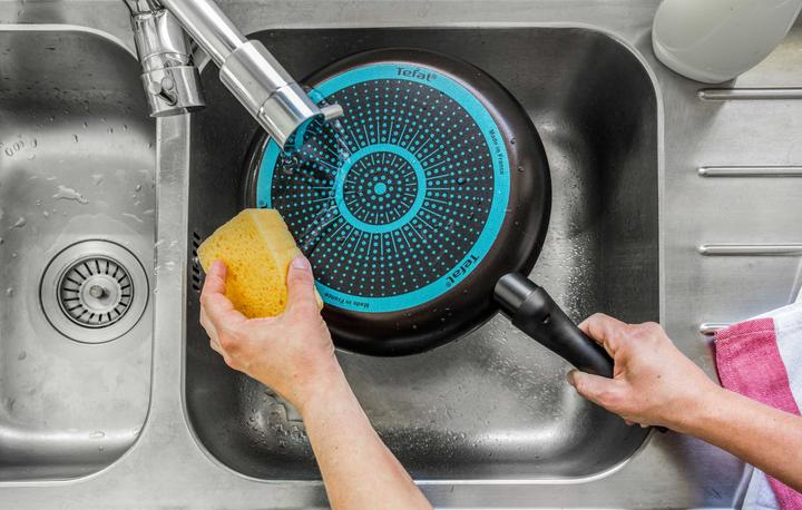 Image du produit Tefal Poêle Easy Cook & Clean 28 cm (28 cm, Poêle à frire, Aluminium)