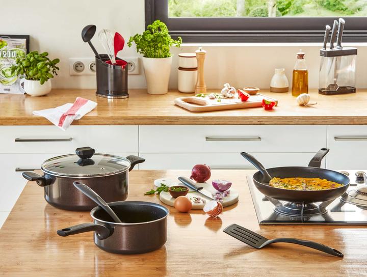 Image du produit Tefal Poêle Easy Cook & Clean 28 cm (28 cm, Poêle à frire, Aluminium)
