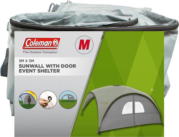 Productafbeelding Coleman Sunwall M, zijwand met deur voor Event Shelter Pro M (218 cm, 300 cm)