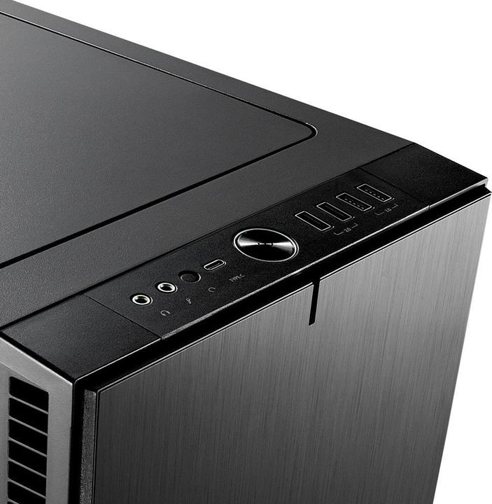 Produktbild Fractal Define R6 USB-C - Blackout TG (ATX, mATX, Mini-ITX, E-ATX)
