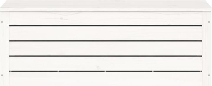 Produktbild VidaXL Truhe Weiss 89x36,5x33 cm Massivholz Kiefer,Farbe