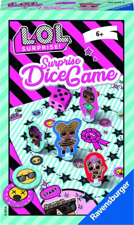 Ravensburger L.O.L. Surprise Dice Game (Deutsch, Französisch, Italienisch, Englisch, Isländisch, Spanisch)