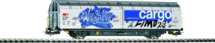 Piko Autovettura a parete scorrevole Habillns delle FFS con nuovi graffiti. Ep. VI (Traccia H0)