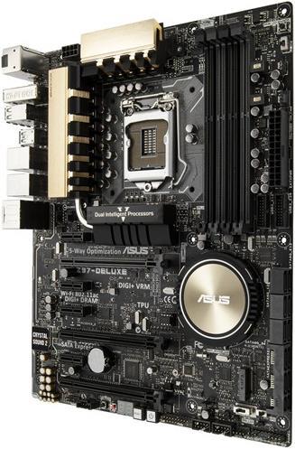 Produktbild ASUS Z97-Deluxe (LGA 1150, Intel Z97, ATX)