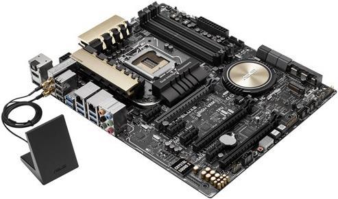 Actual product image ASUS Z97-Deluxe (Nfc & Wlc) (LGA 1150, Intel Z97, ATX)