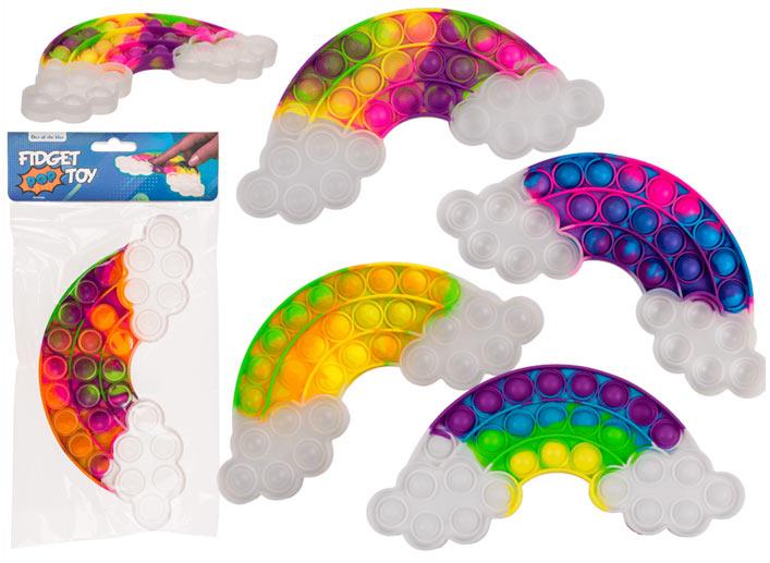 Actual product image Out of the blue Plop Up Fidget Game - Mulitcolour Rainbow