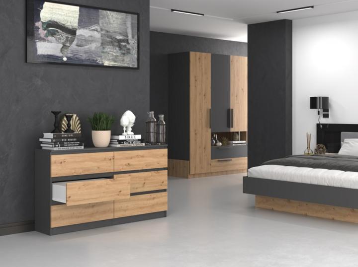 Produktbild Topeshop M6 140 ANT/ART KPL (138 x 40 x 77 cm)