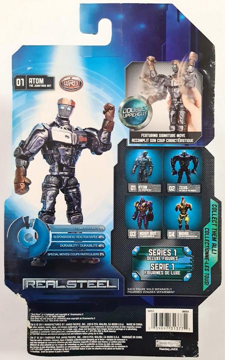 Produktbild Jakks Pacific Real Steel Series 1 Actionfigur Atom the Junkyard Bot