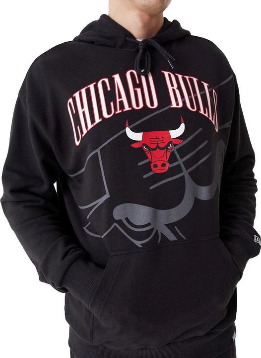 New Era NBA Fleece Hoody - SHADOW LOGO Chicago Bulls - M (M)