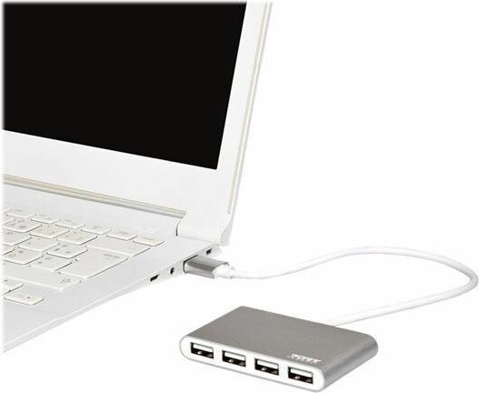Actual product image Port Designs USB Hub 4 S 2.0 (USB-A, 4 Ports)