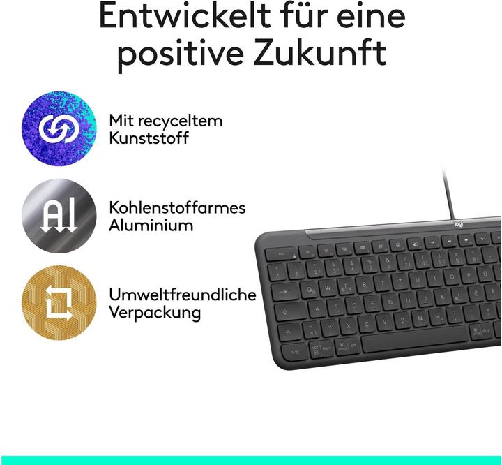 Actual product image Logitech K620 for Business (CH, Cable)