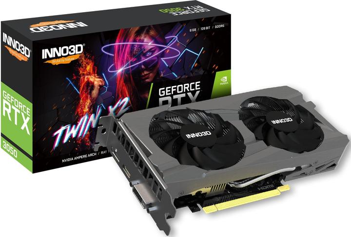 Immagine prodotto Inno3D GeForce RTX 3050 Twin 2X OC (8 GB)
