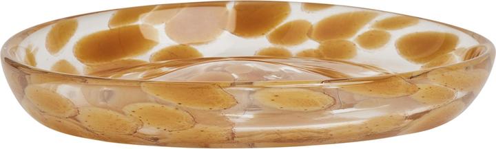 Oyoy Breakfast & Dessert Plate Jali 1 piece,Amber (1 x, 15.60 cm)