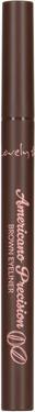 Lovely Americano Precision Eyeliner für Augen in Braun