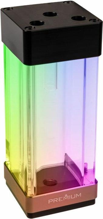 Produktbild Bitspower Premium Cubiod Ausgleichsbehälter 150 mm - Acryl