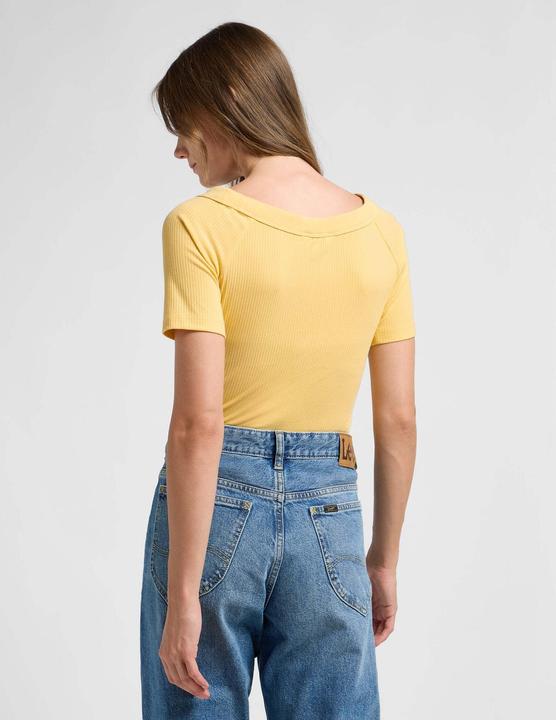 Actual product image Lee T-shirts Off The Shoulder Rib (XS)
