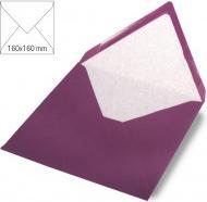 Produktbild Rayher Kuvert quadratisch, uni, FSC Mix Credit, purple (160 x 160 mm, 5 x)