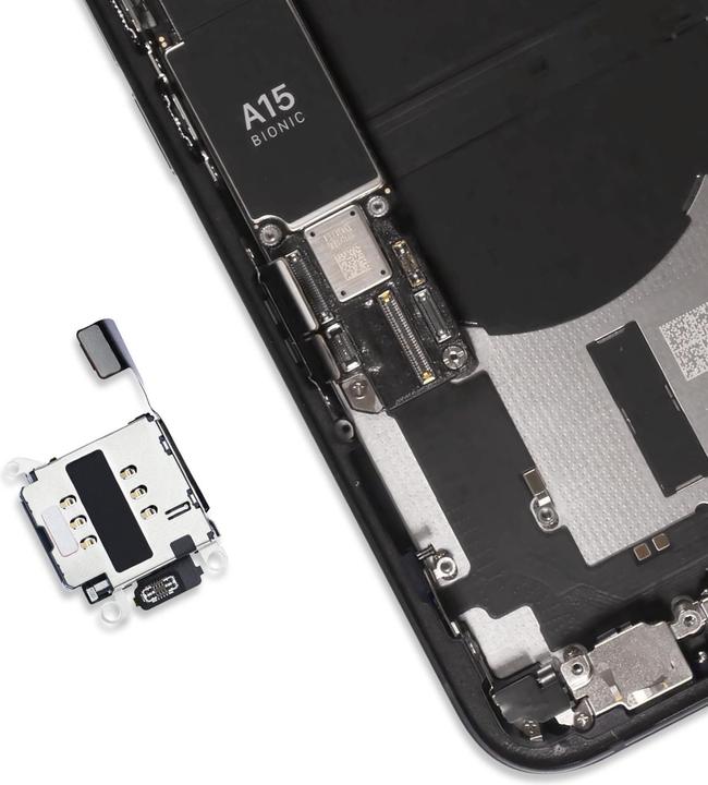 Actual product image Clappio SIM card reader spare part (iPhone 13)