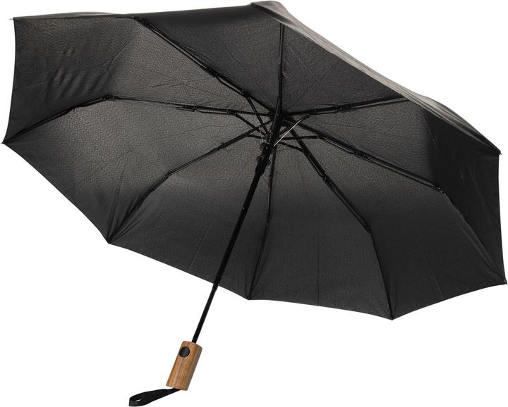 Xd Collection Kaycey Akazienholz Bewusst Faltbarer Regenschirm