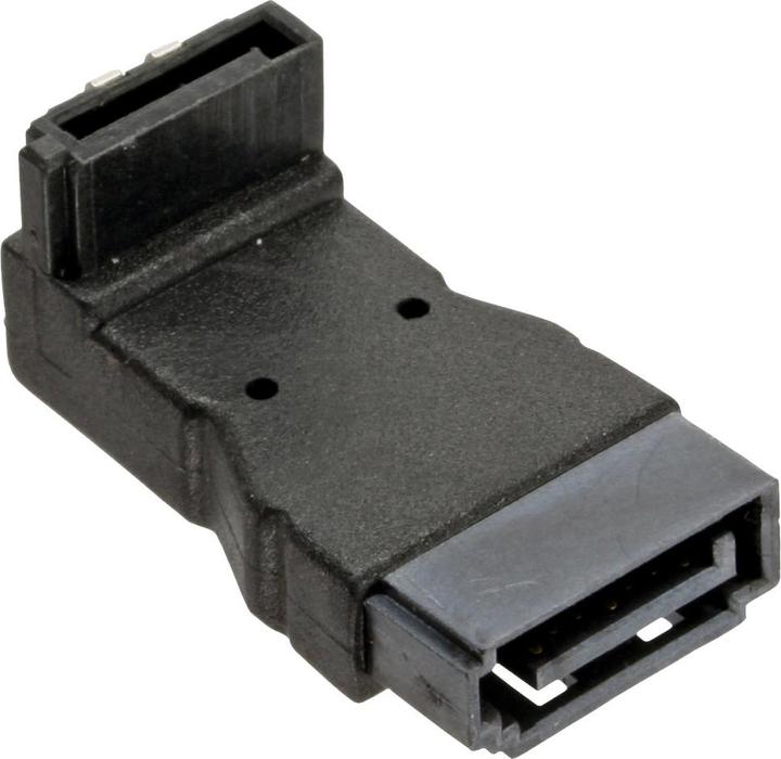 InLine SATA Adapter Stecker/Buchse gewinkelt unten