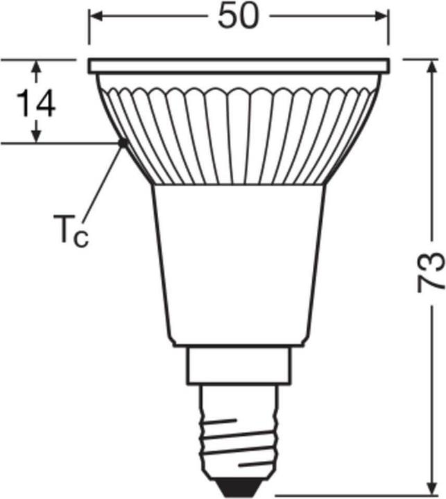 Produktbild Ledvance LED-Reflektorlampe (E14, 4.80 W, 350 lm, 1 x, F)