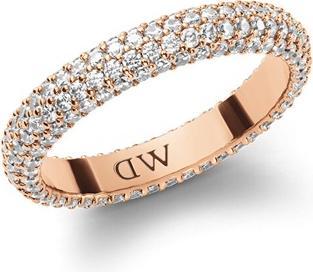 Daniel Wellington Shimmering Bronze Ring with PavÃ© Crystals DW0040062 - Circuit: 52 mm (52)