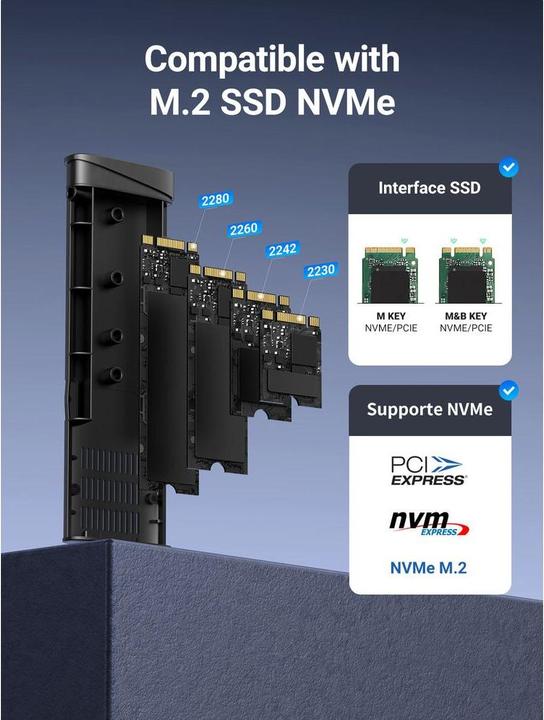 Immagine prodotto Ugreen CM767 M.2 NVMe SSD Enclosure (M.2 2230)
