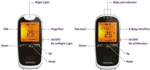 Immagine prodotto Neonate Bc-6500d (Audio del baby monitor, 800 m)