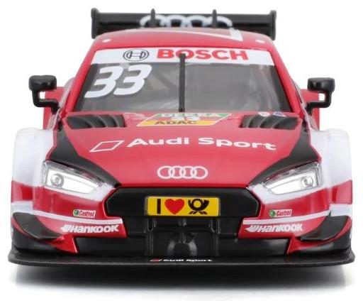 Actual product image Bburago Diecast 1:32 Race in Acrylic Box Audi RS 5 DTM #33 Red Ages 5+ 18-41160