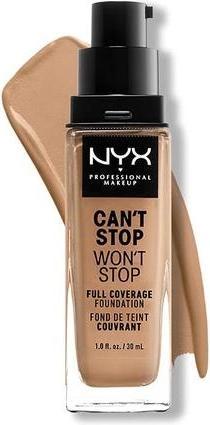 Actual product image NYX Professional Make-Up Can't Stop Won't Stop - Full Coverage Foundation Natural Buff (Natural Buff)