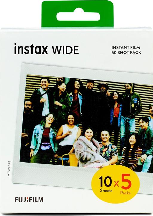 Fujifilm Instax wide film - Instant photo paper - 5x10 stuks (Instax Wide 300)
