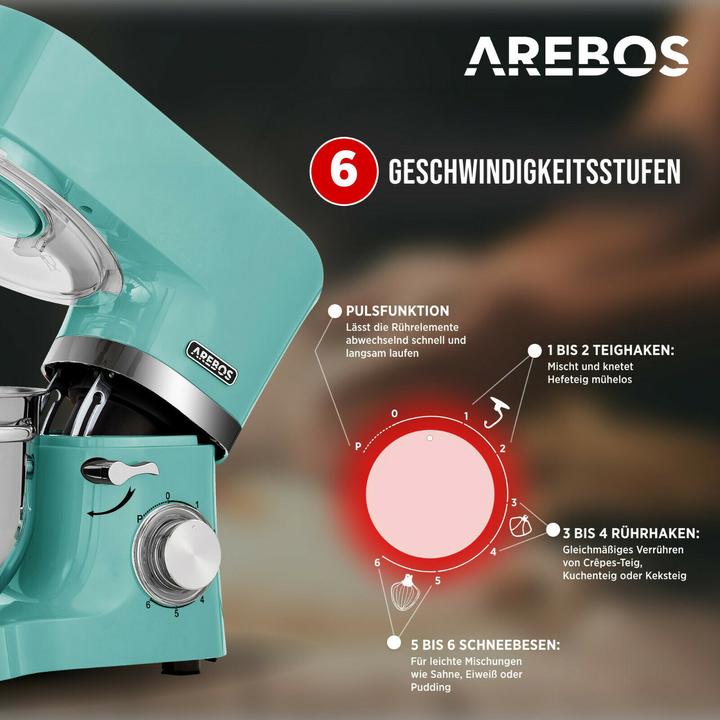 Image du produit Arebos Robot ménager (1500 W)