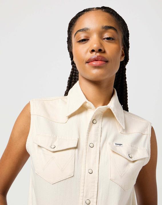 Actual product image Wrangler Jeanskleid Sleeveless Dress (M)