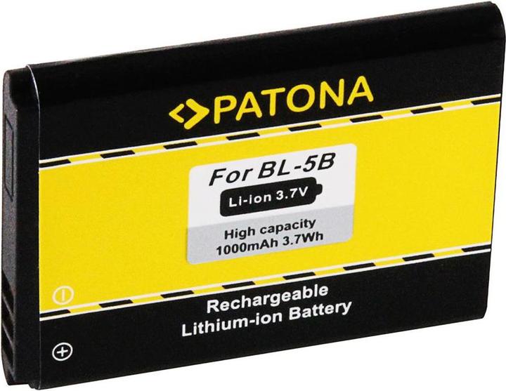 Actual product image Patona Battery BL-5B