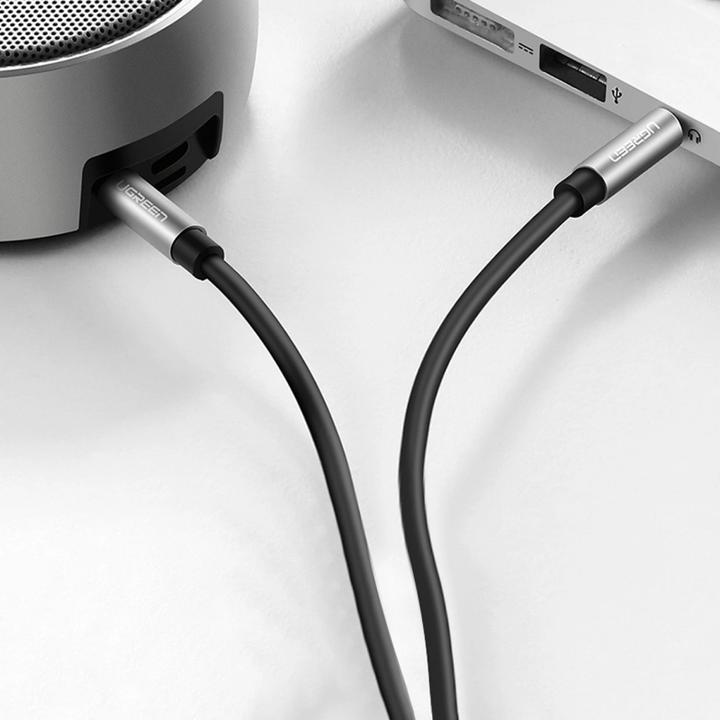 Produktbild Ugreen AV119 3.5mm AUX 5m jack cable (black) (5 m, 3.5mm Klinke (AUX))