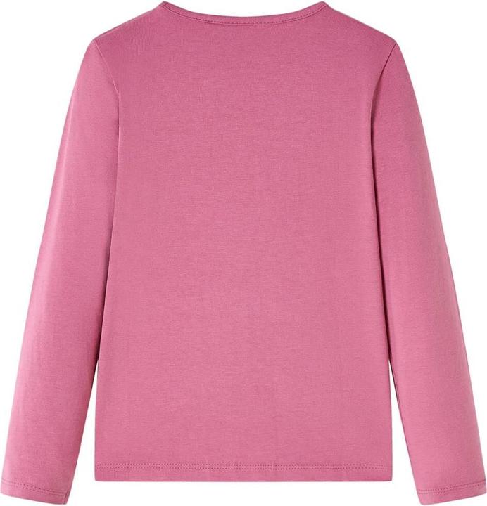 Immagine prodotto VidaXL Camicia da bambino a maniche lunghe rosa lampone 116,Materiale: 95 (116)