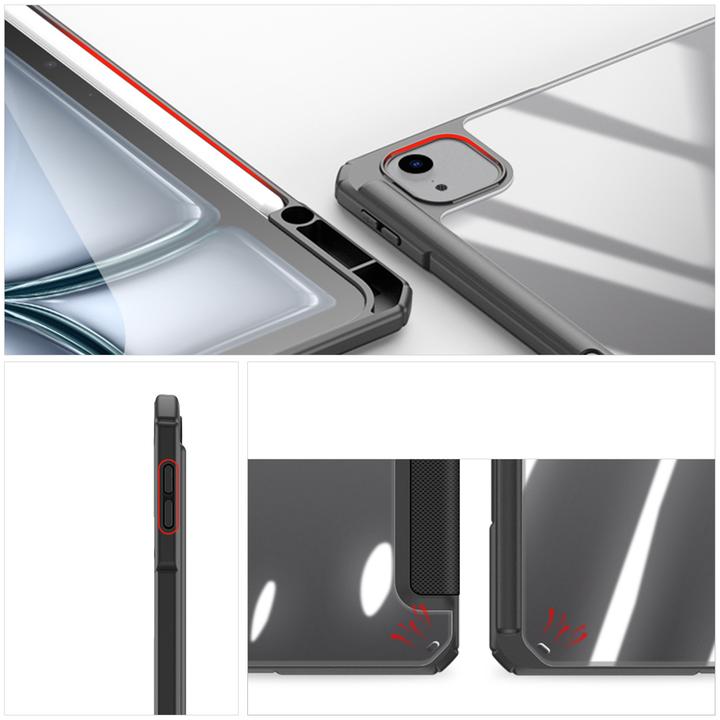 Actual product image Dux Ducis Tri Fold Cover (iPad Pro 12.9 2020 (4. Gen), iPad Pro 12.9 2022 (6th Gen), iPad Pro 12.9 2021 (5th Gen), iPad Air 13 2024 (M2), iPad Pro 12.9 2018 (3. Gen))