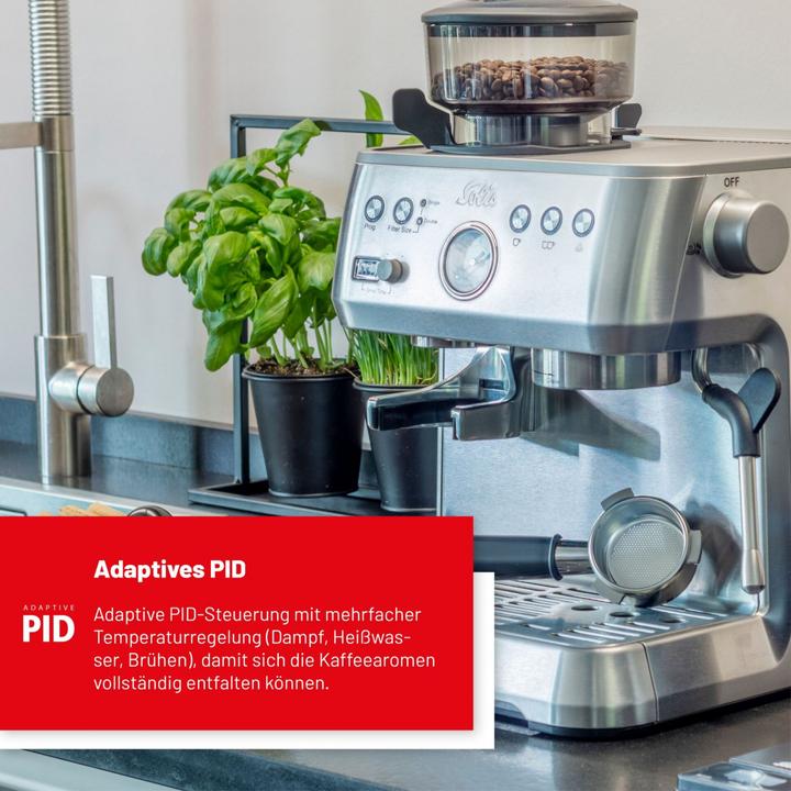 Actual product image Solis Perfetta Grind & Infuse portafilter