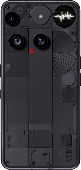 Actual product image Nothing Nothing Phone (3) (256 GB, Black, 6.67", Dual SIM, 50 Mpx, 5G)
