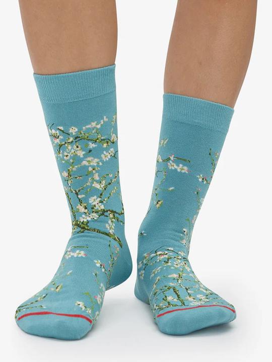 Immagine prodotto MuseARTa Calzini di Vincent van Gogh - Fiori di mandorlo in fiore (Confezione singola, 40 - 46)