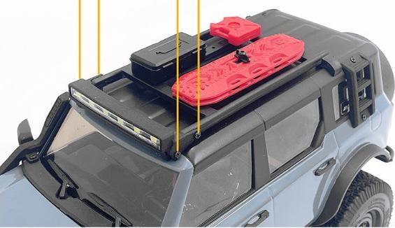 Produktbild Rc4Wd Modellbau-Karosseriezubehör Light Bar SCX24 21 Bronco