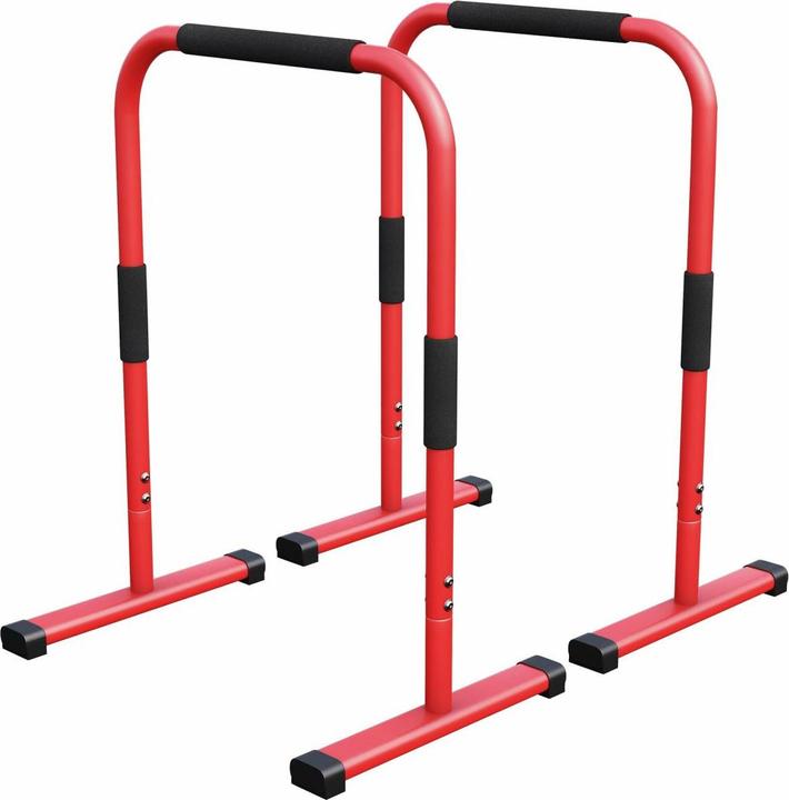Gorilla Sports Push Up Stand Dip Bars