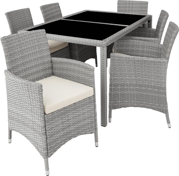 Produktbild tectake Rattan Sitzgruppe Porto