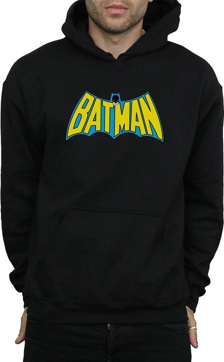 Immagine prodotto Batman Retro Logo Felpa con Cappuccio Uomo (M)