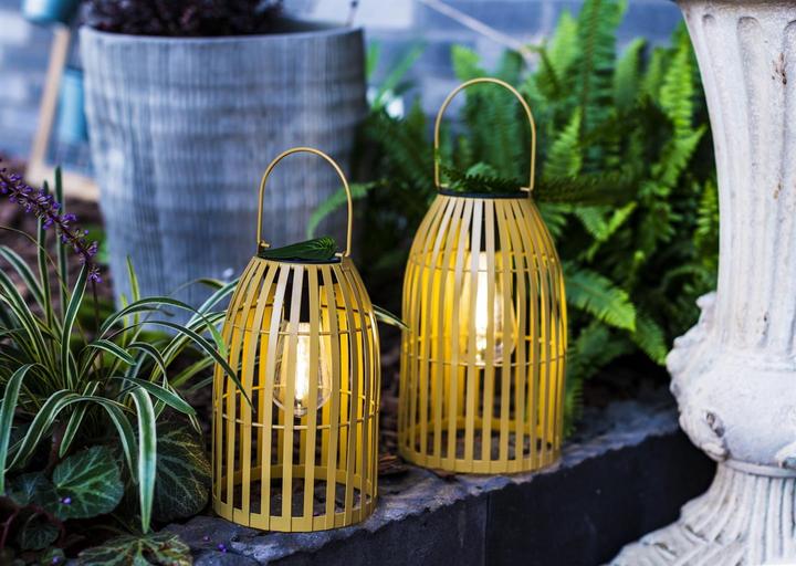 Actual product image GuGus LED solar lantern (15 x 15 x 25.5 cm)